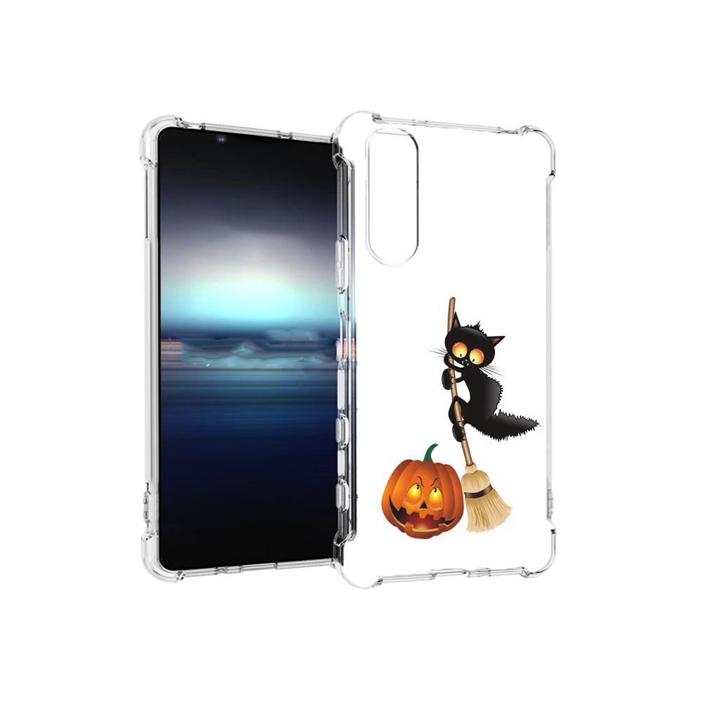 Чехол MyPads Tocco для Sony Xperia 5 хэлуинский котик (PT154834.228.667), Прозрачный, Tocco
Чехол MyPads Tocco для Sony Xperia 5 хэлуинский котик (PT154834.228.667), Прозрачный, Tocco