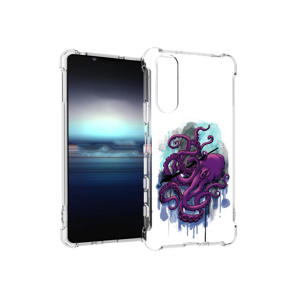 Чехол MyPads Tocco для Sony Xperia 5 фиолетовый осьминог (PT154834.228.658), Прозрачный, Tocco
Чехол MyPads Tocco для Sony Xperia 5 фиолетовый осьминог (PT154834.228.658), Прозрачный, Tocco