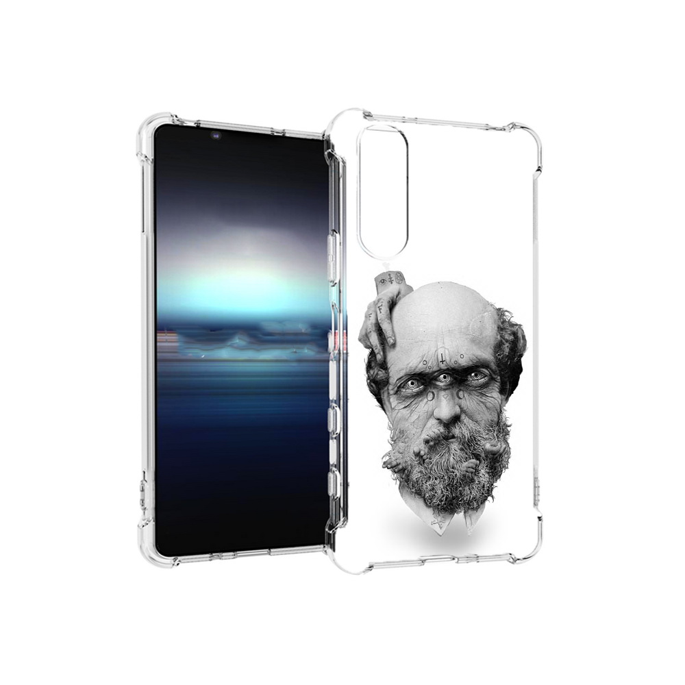 Чехол MyPads Tocco для Sony Xperia 5 страшный бородатый мужчина абстракция, Прозрачный, Tocco
Чехол MyPads Tocco для Sony Xperia 5 страшный бородатый мужчина абстракция, Прозрачный, Tocco