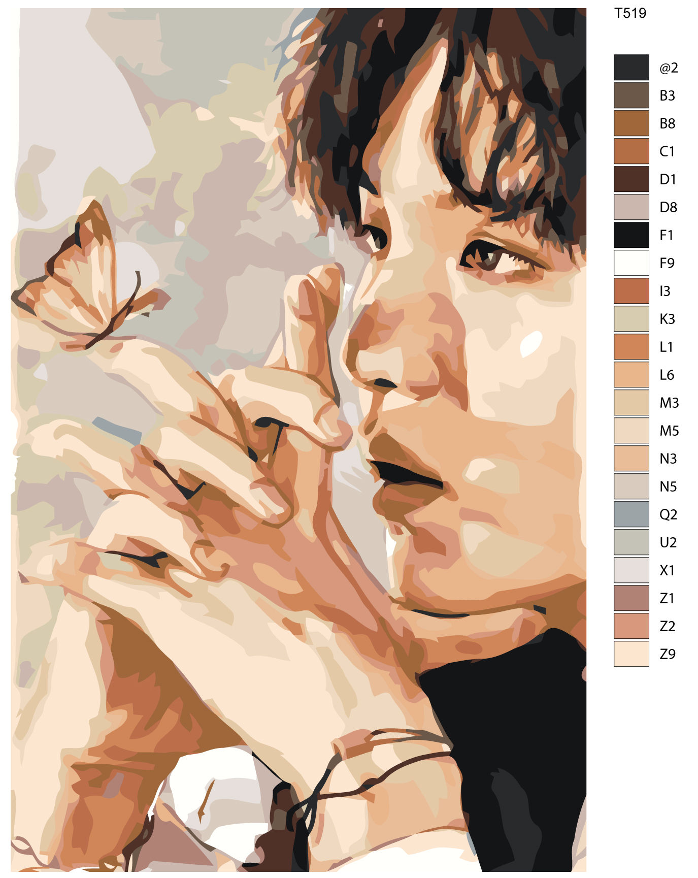 Картина по номерам BRUSHES-PAINTS T519, Мин Юнги/Шуга (Min Yoongi/Suga), участник группы BTS
Картина по номерам BRUSHES-PAINTS T519, Мин Юнги/Шуга (Min Yoongi/Suga), участник группы BTS