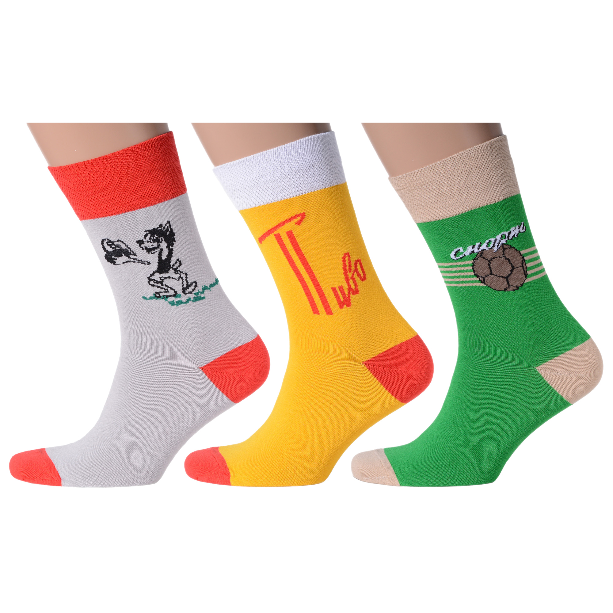 Комплект носков мужских MoscowSocksClub msk3-М11 белый; оранжевый; зеленый 25, msk3-М11
Комплект носков мужских MoscowSocksClub msk3-М11 белый; оранжевый; зеленый 25, msk3-М11
