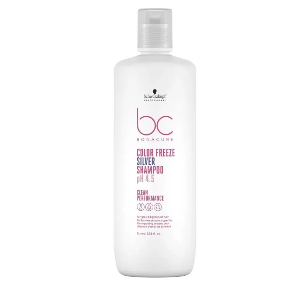 Шампунь SCHWARZKOPF BONACURE Color Freeze Сияние цвета придающий серебристый оттенок 1л
Шампунь SCHWARZKOPF BONACURE Color Freeze Сияние цвета придающий серебристый оттенок 1л