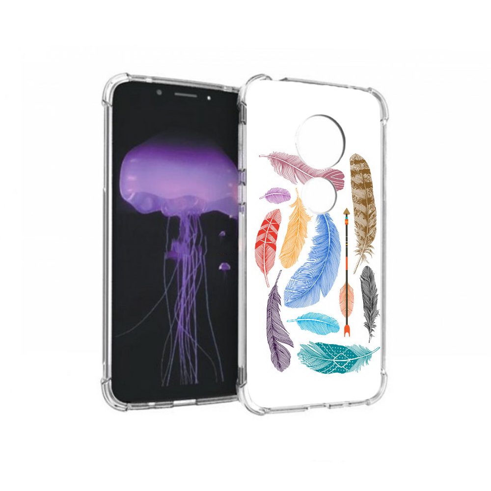 Чехол MyPads Tocco для Motorola Moto G7 разноцветные перья (PT123662.354.572), Прозрачный, Tocco
Чехол MyPads Tocco для Motorola Moto G7 разноцветные перья (PT123662.354.572), Прозрачный, Tocco