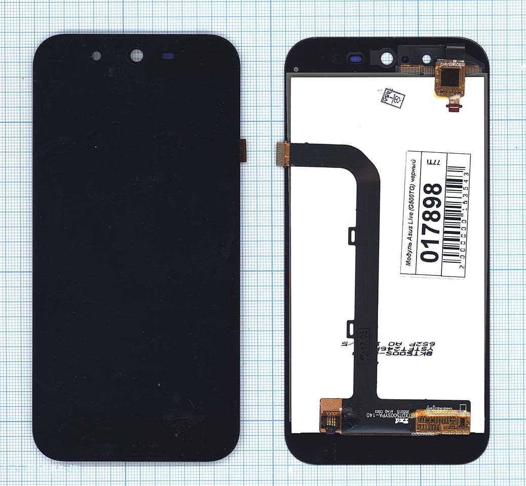 Дисплей с тачскрином для Asus ZenFone Live G500TG черный, для Asus ZenFone Live G500TG 
Дисплей с тачскрином для Asus ZenFone Live G500TG черный, для Asus ZenFone Live G500TG