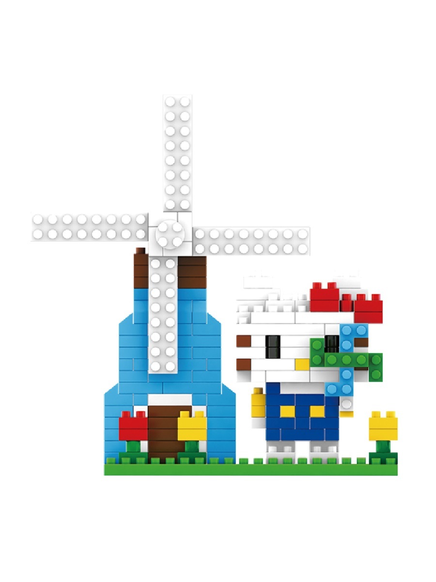 Конструктор LNO Хеллоу Китти и мельница 229 дет. № 204 Hello Kitty and mill mini blocks
Конструктор LNO Хеллоу Китти и мельница 229 дет. № 204 Hello Kitty and mill mini blocks