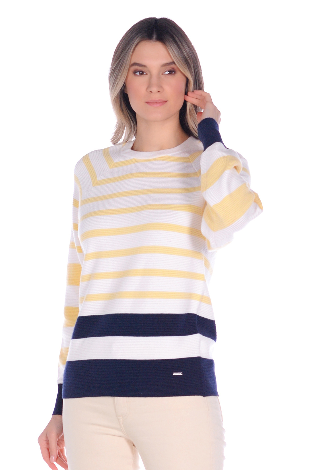 Джемпер женский Zabaione zabaione K016235 белый L, zabaione K016235
Джемпер женский Zabaione zabaione K016235 белый L, zabaione K016235