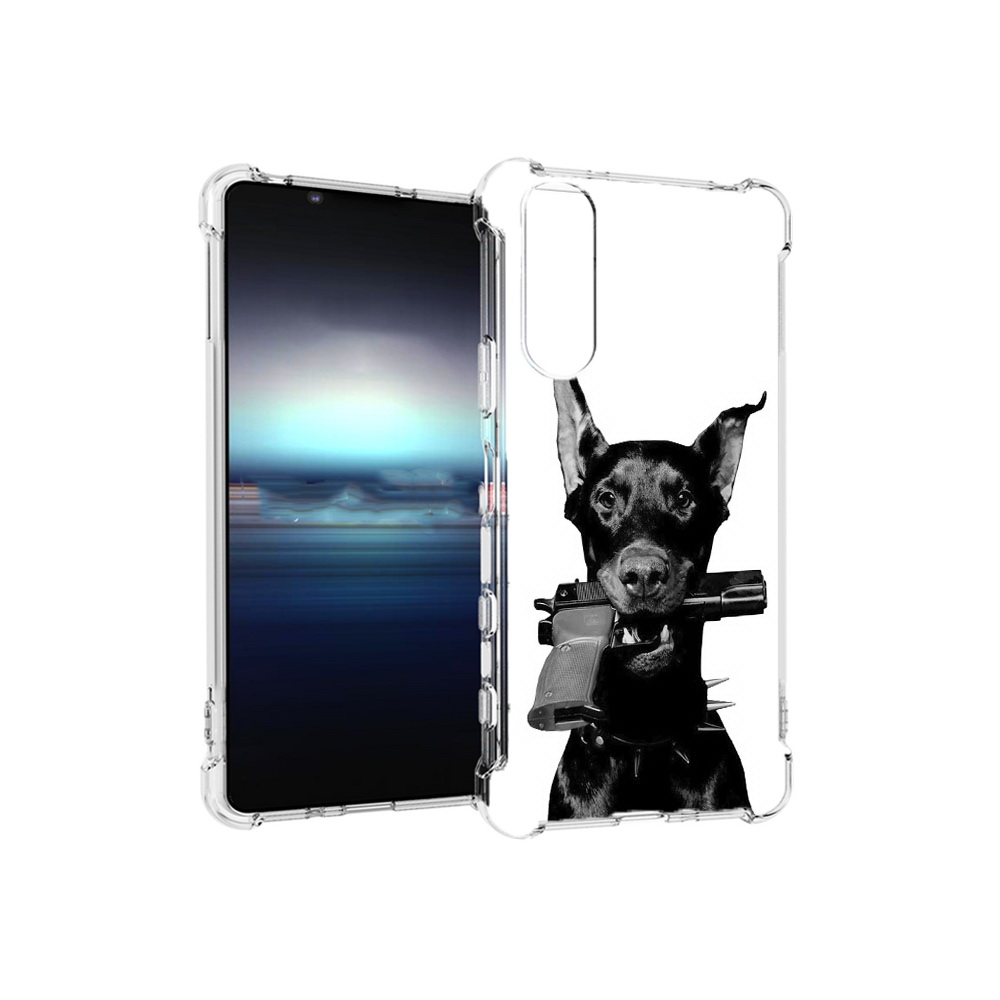 Чехол MyPads Tocco для Sony Xperia 5 доберман с пистолетом (PT154834.228.331), Прозрачный, Tocco
Чехол MyPads Tocco для Sony Xperia 5 доберман с пистолетом (PT154834.228.331), Прозрачный, Tocco