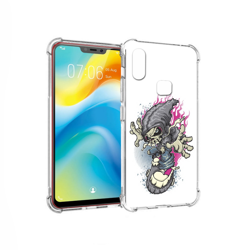 Чехол MyPads Tocco для Vivo Y85 нарисованный скелет на скейт борде (PT108269.426.512), Прозрачный, Tocco
Чехол MyPads Tocco для Vivo Y85 нарисованный скелет на скейт борде (PT108269.426.512), Прозрачный, Tocco