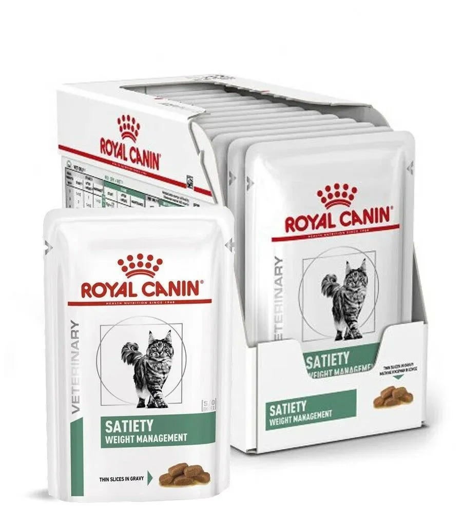 Влажный корм Royal Canin Satiety Weight Management курица злаки контроль веса у кошек 85г
Влажный корм Royal Canin Satiety Weight Management курица злаки контроль веса у кошек 85г