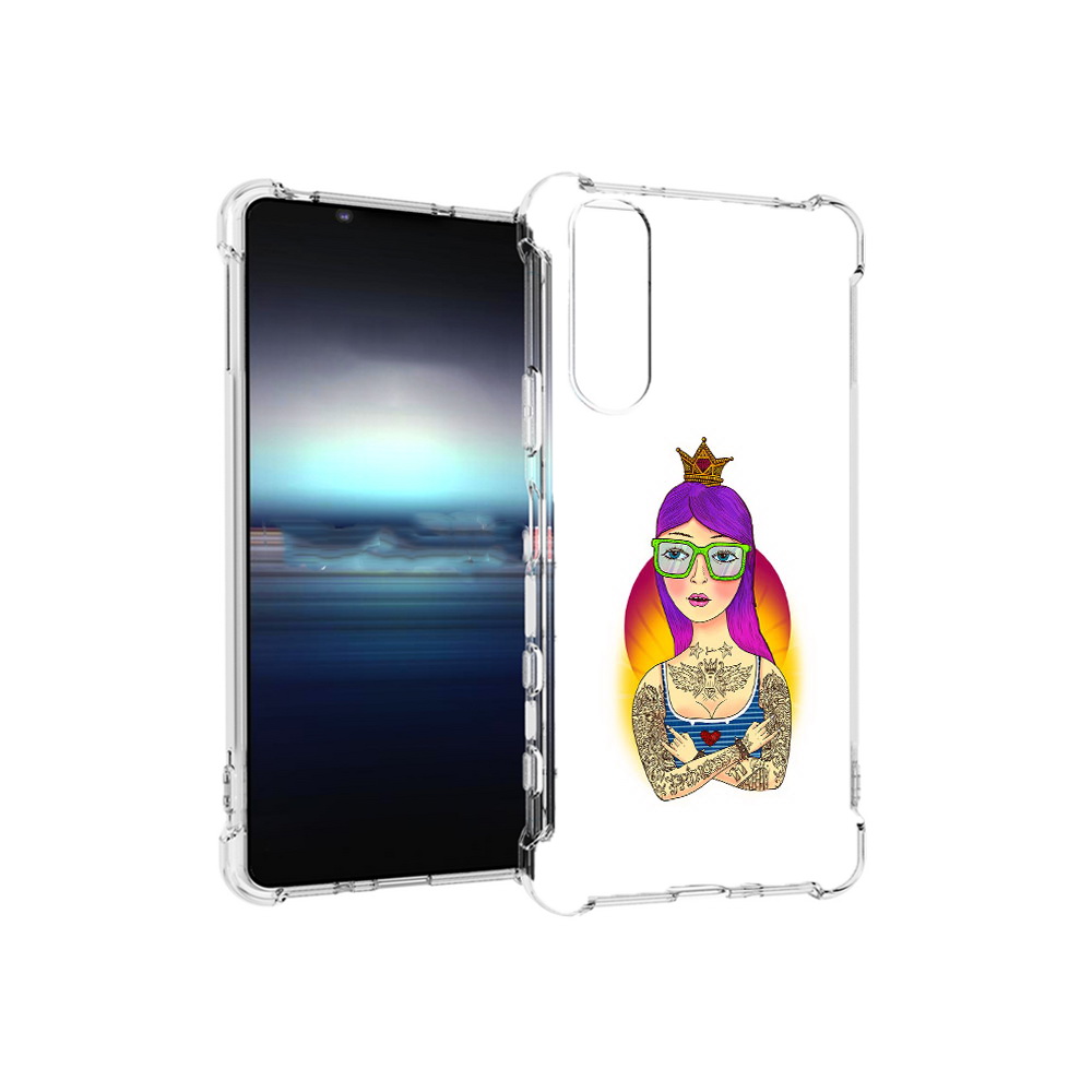 Чехол MyPads Tocco для Sony Xperia 5 девушка в татуировках с короной (PT154834.228.305), Прозрачный, Tocco
Чехол MyPads Tocco для Sony Xperia 5 девушка в татуировках с короной (PT154834.228.305), Прозрачный, Tocco
