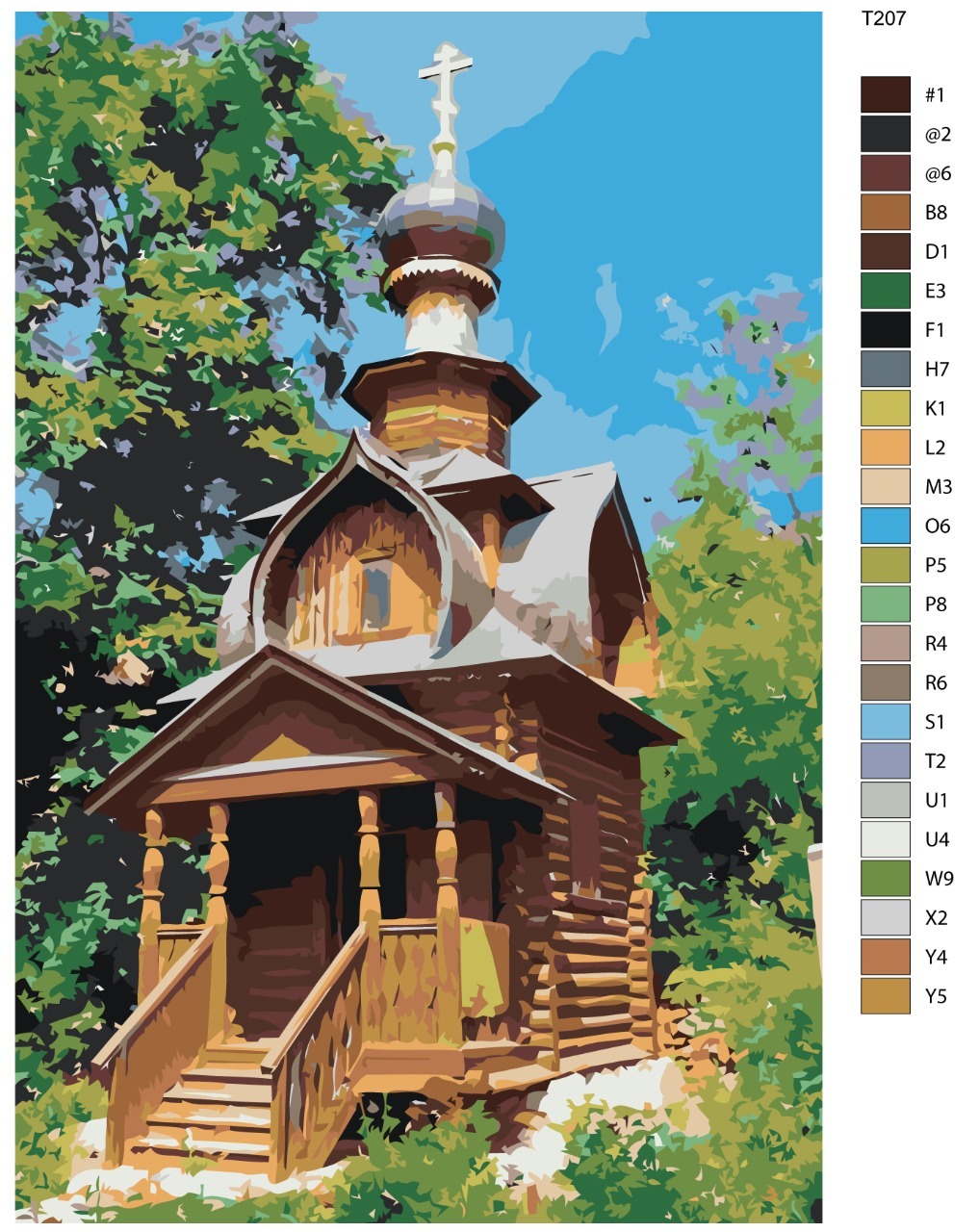 Картина по номерам BRUSHES-PAINTS Т207, Христианский приход
Картина по номерам BRUSHES-PAINTS Т207, Христианский приход