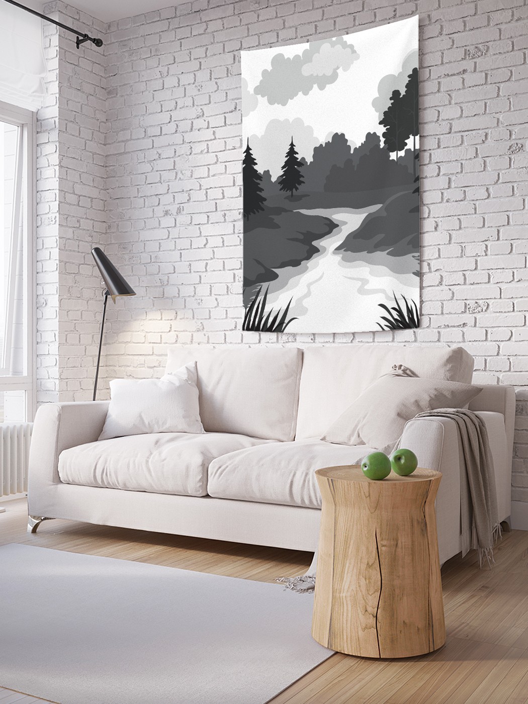 Вертикальное фотопанно на стену JoyArty Графическая река в лесу 150x200 см, Графическая река в лесу
Вертикальное фотопанно на стену JoyArty Графическая река в лесу 150x200 см, Графическая река в лесу