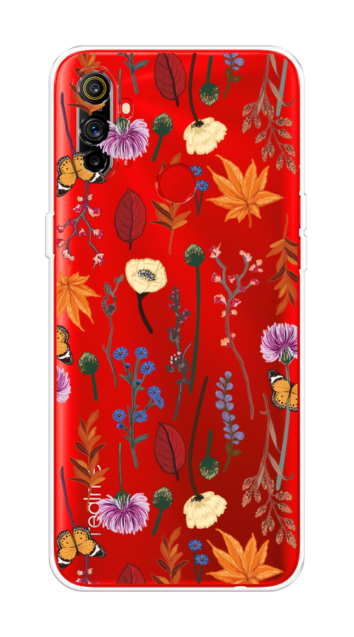 Чехол на Realme C3 "Orange Purple flowers", Оранжевый;красный;розовый;желтый;прозрачный, 253050-1
Чехол на Realme C3 "Orange Purple flowers", Оранжевый;красный;розовый;желтый;прозрачный, 253050-1