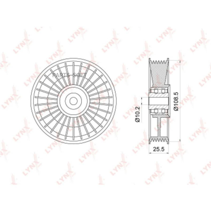 Ролик ручейкового ремня Opel Astra G/Astra G //Zafira A 96>05 Mercedes Sprinter 2-t/Sprint
Ролик ручейкового ремня Opel Astra G/Astra G //Zafira A 96>05 Mercedes Sprinter 2-t/Sprint