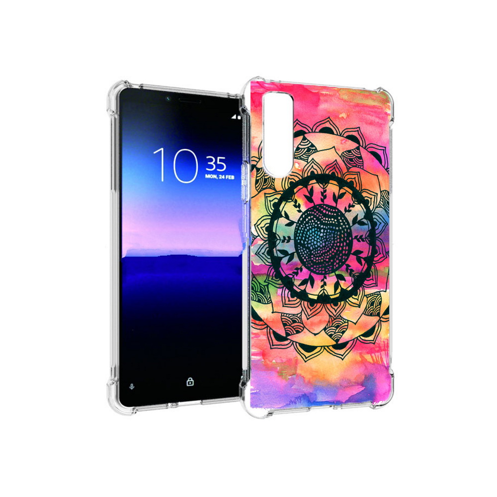 Чехол MyPads Tocco для Sony Xperia 10 II яркая абстракция круглый цветок, Прозрачный, Tocco
Чехол MyPads Tocco для Sony Xperia 10 II яркая абстракция круглый цветок, Прозрачный, Tocco