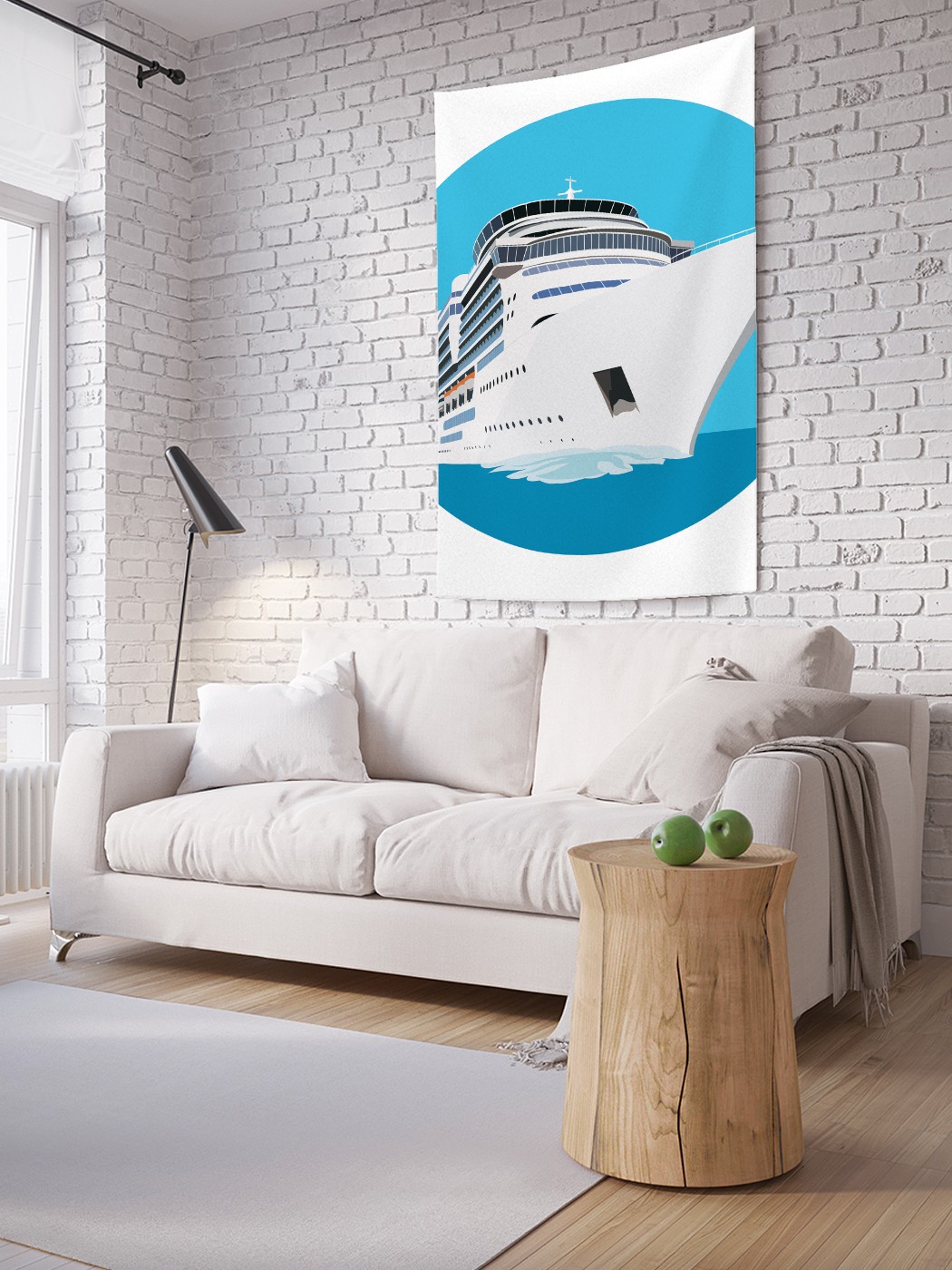 Вертикальное фотопанно на стену JoyArty Круизный лайнер в векторе 150x200 см, Круизный лайнер в векторе
Вертикальное фотопанно на стену JoyArty Круизный лайнер в векторе 150x200 см, Круизный лайнер в векторе