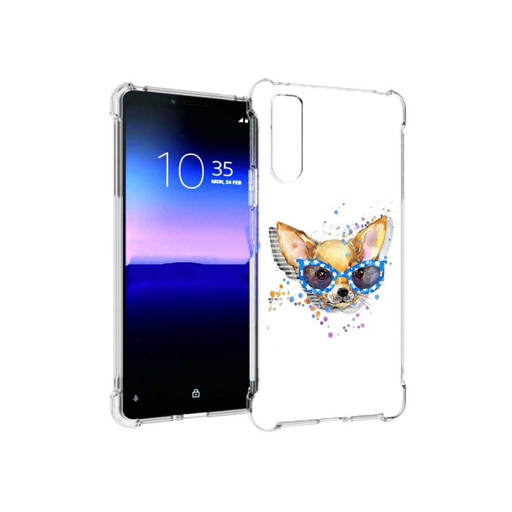 Чехол MyPads Tocco для Sony Xperia 10 II чихуа-хуа в очках (PT158941.227.691), Прозрачный, Tocco
Чехол MyPads Tocco для Sony Xperia 10 II чихуа-хуа в очках (PT158941.227.691), Прозрачный, Tocco