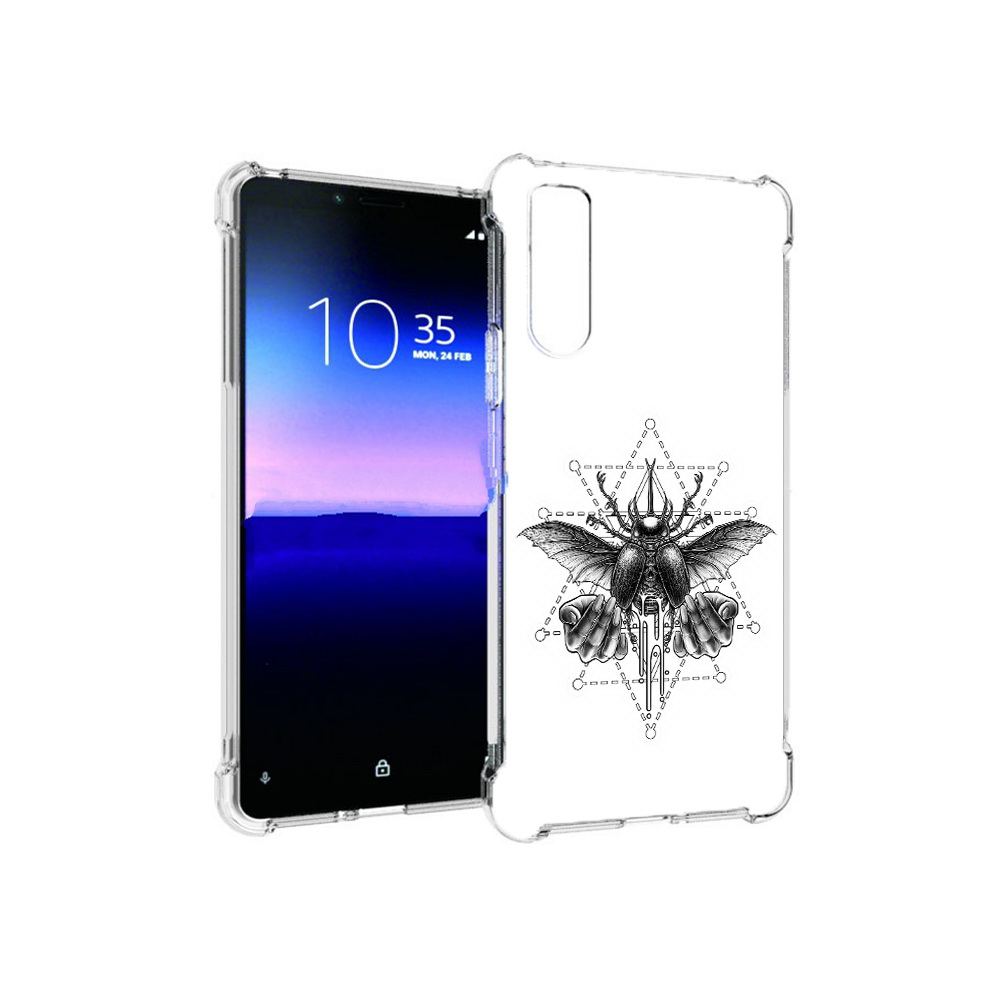 Чехол MyPads Tocco для Sony Xperia 10 II скарабей (PT158941.227.601), Прозрачный, Tocco
Чехол MyPads Tocco для Sony Xperia 10 II скарабей (PT158941.227.601), Прозрачный, Tocco