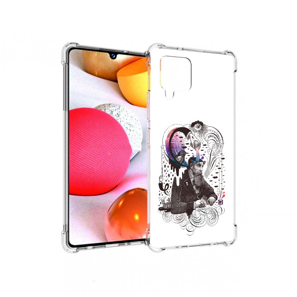 Чехол MyPads Tocco для Samsung Galaxy A42 абстракция думающий мужчина (PT226910.539.210), Прозрачный, Tocco
Чехол MyPads Tocco для Samsung Galaxy A42 абстракция думающий мужчина (PT226910.539.210), Прозрачный, Tocco