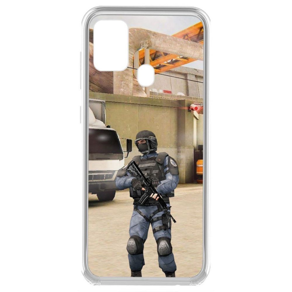 Чехол-накладка Krutoff Cтандофф 2 (Standoff 2) - GIGN для Samsung Galaxy A21s (A217), Прозрачный
Чехол-накладка Krutoff Cтандофф 2 (Standoff 2) - GIGN для Samsung Galaxy A21s (A217), Прозрачный