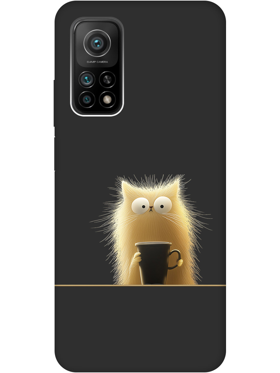 Силиконовый чехол на Xiaomi Mi 10T / 10T Pro с принтом "Котик с кружкой" матовый черный, Золотистый;белый;черный, 724124312
Силиконовый чехол на Xiaomi Mi 10T / 10T Pro с принтом "Котик с кружкой" матовый черный, Золотистый;белый;черный, 724124312