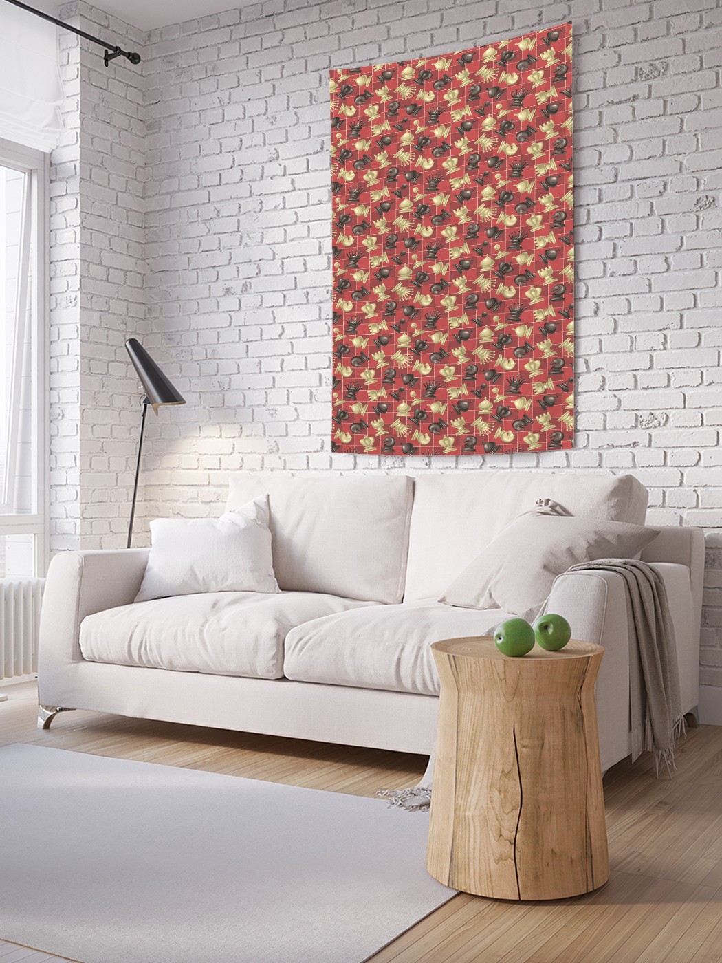 Вертикальное фотопанно на стену JoyArty "Объемные шахматные фигуры", 150x200 см, Объемные шахматные фигуры
Вертикальное фотопанно на стену JoyArty "Объемные шахматные фигуры", 150x200 см, Объемные шахматные фигуры