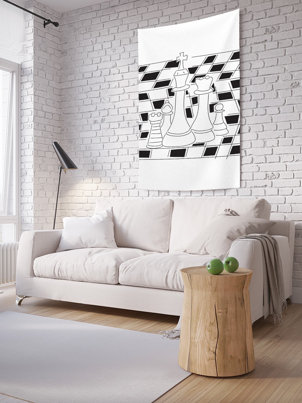 Вертикальное фотопанно на стену JoyArty Фигуры на шахматной доске 150x200 см, Фигуры на шахматной доске
Вертикальное фотопанно на стену JoyArty Фигуры на шахматной доске 150x200 см, Фигуры на шахматной доске