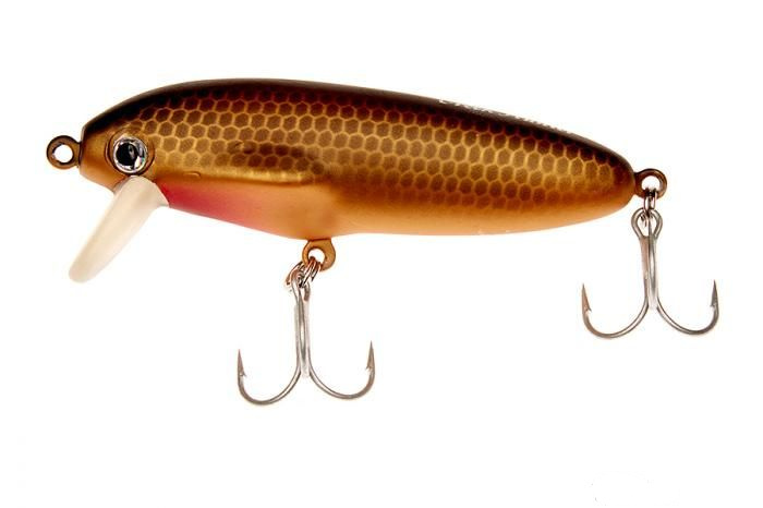 фото Воблер asari greek hunter 80mm #27 brown black