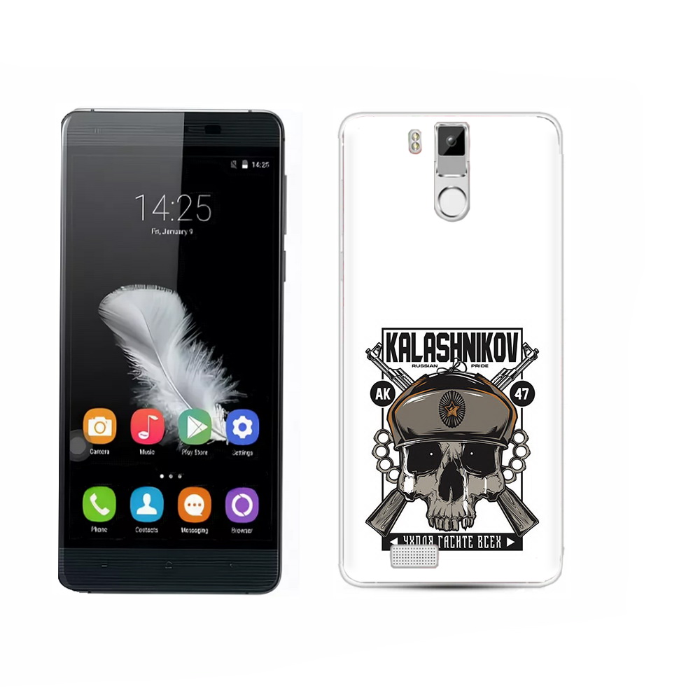 Чехол MyPads Tocco для Oukitel K6000 Pro Калашников, Прозрачный, Tocco 
Чехол MyPads Tocco для Oukitel K6000 Pro Калашников, Прозрачный, Tocco