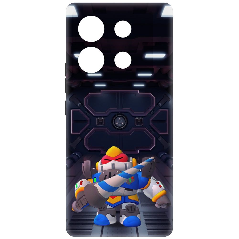 Чехол-накладка Soft Case Brawl Stars - Паладин Вольт-Меха для Infinix Zero 30 5G черный
Чехол-накладка Soft Case Brawl Stars - Паладин Вольт-Меха для Infinix Zero 30 5G черный