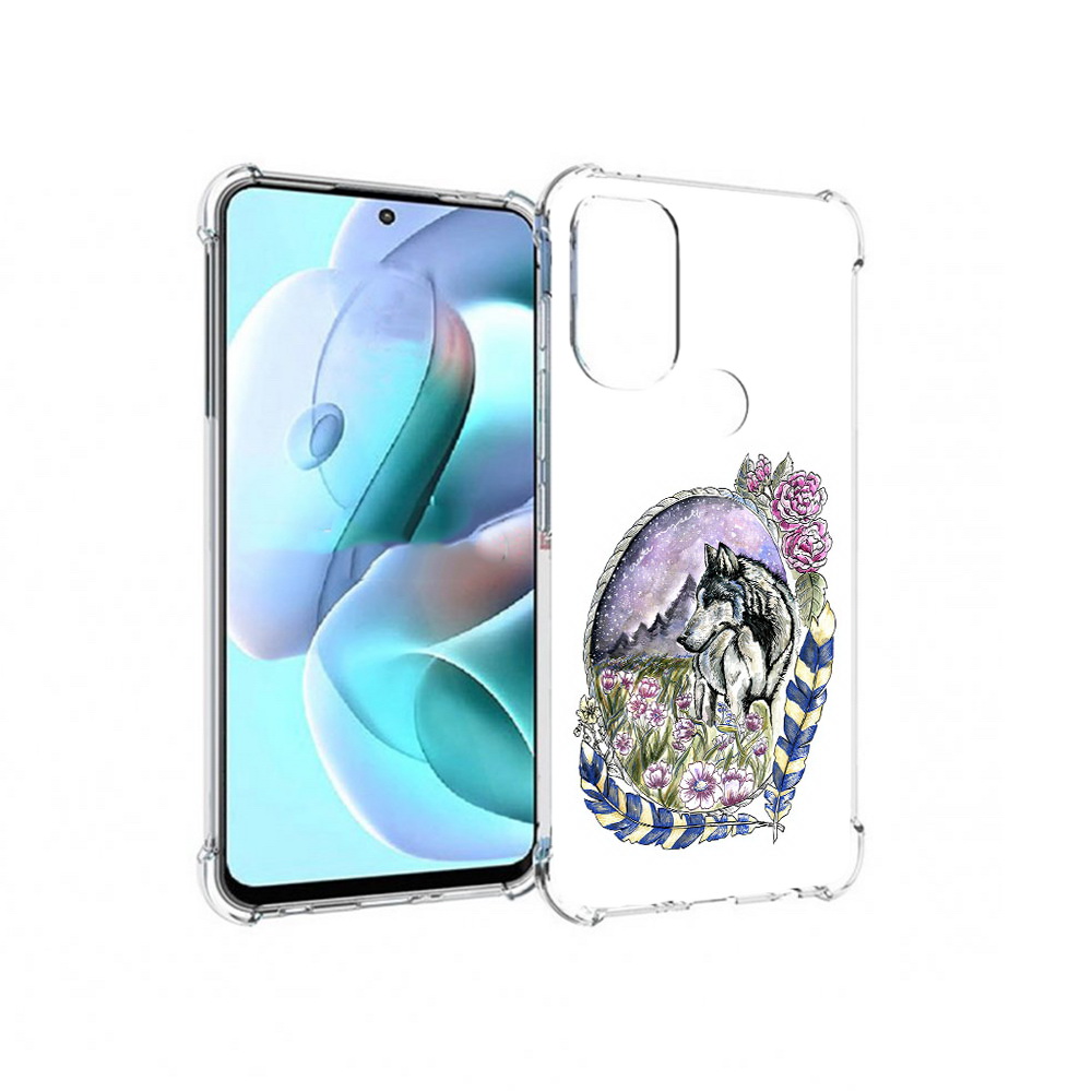 Чехол MyPads Tocco для Motorola Moto G71 нарисованный волк в цветах с перьями, Прозрачный, Tocco
Чехол MyPads Tocco для Motorola Moto G71 нарисованный волк в цветах с перьями, Прозрачный, Tocco
