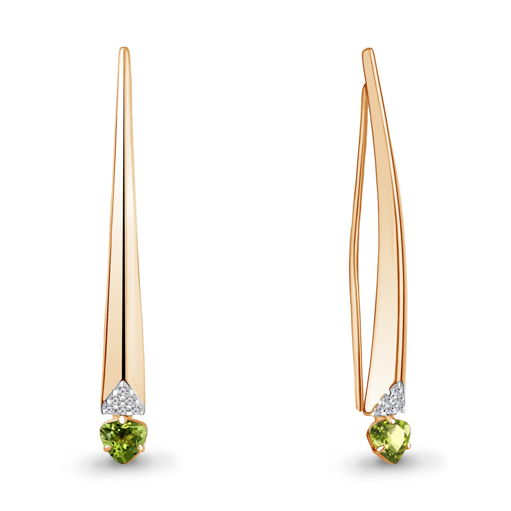 Серьги из серебра с хризолитом\фианитом Aquamarine Aquamarine 4771807А_925_з, 4771807А_925_з
Серьги из серебра с хризолитом\фианитом Aquamarine Aquamarine 4771807А_925_з, 4771807А_925_з