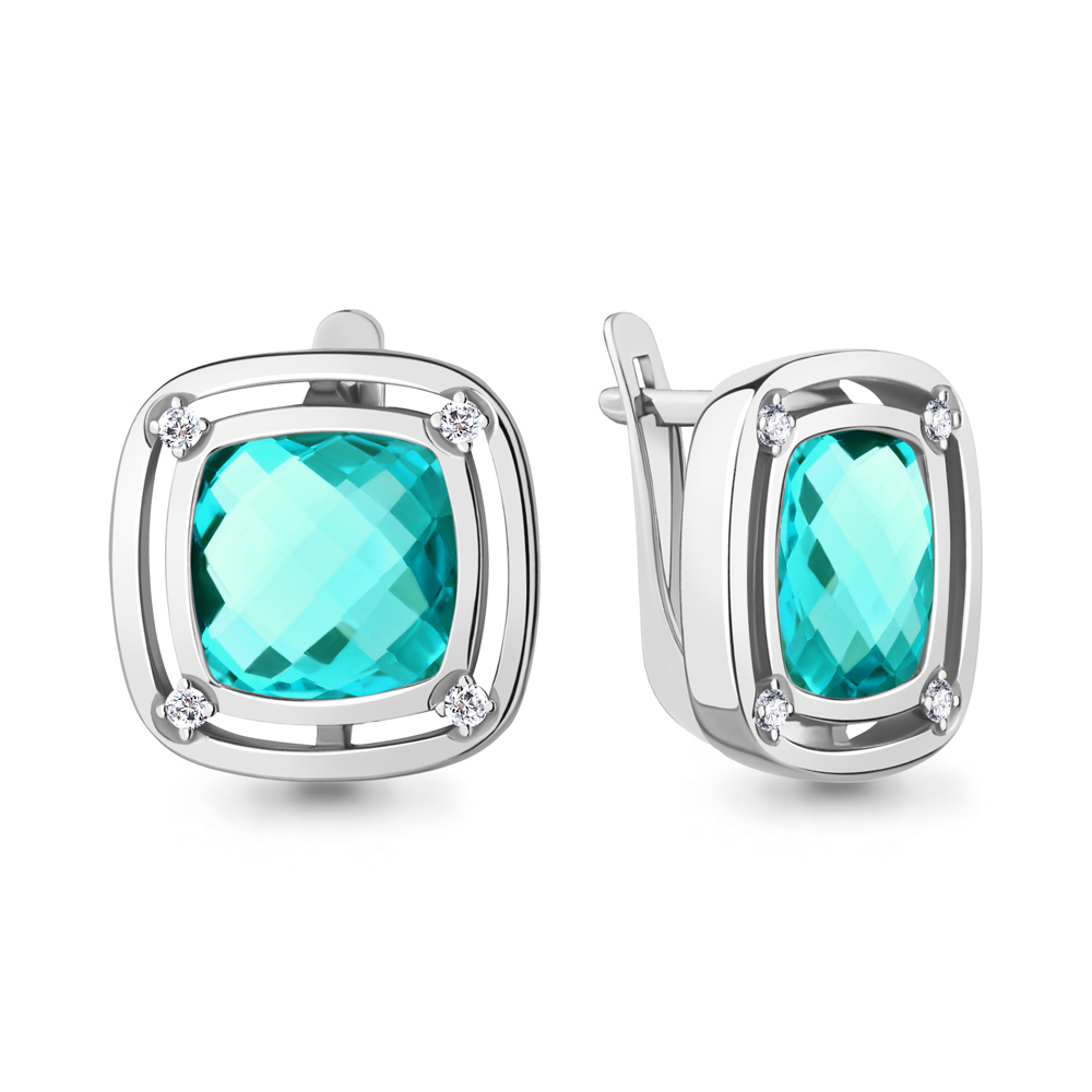 Серьги из серебра с фианитом Aquamarine Aquamarine 4771588А_925_р, 4771588А_925_р
Серьги из серебра с фианитом Aquamarine Aquamarine 4771588А_925_р, 4771588А_925_р