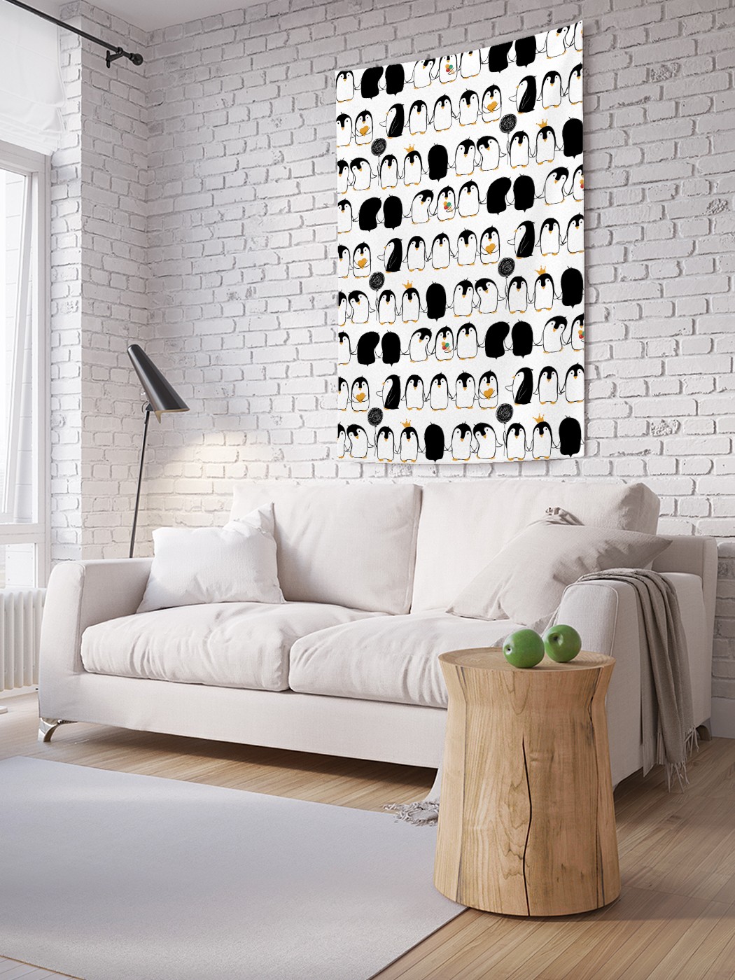Вертикальное фотопанно на стену JoyArty Дружные пингвины 150x200 см, Дружные пингвины 
Вертикальное фотопанно на стену JoyArty Дружные пингвины 150x200 см, Дружные пингвины