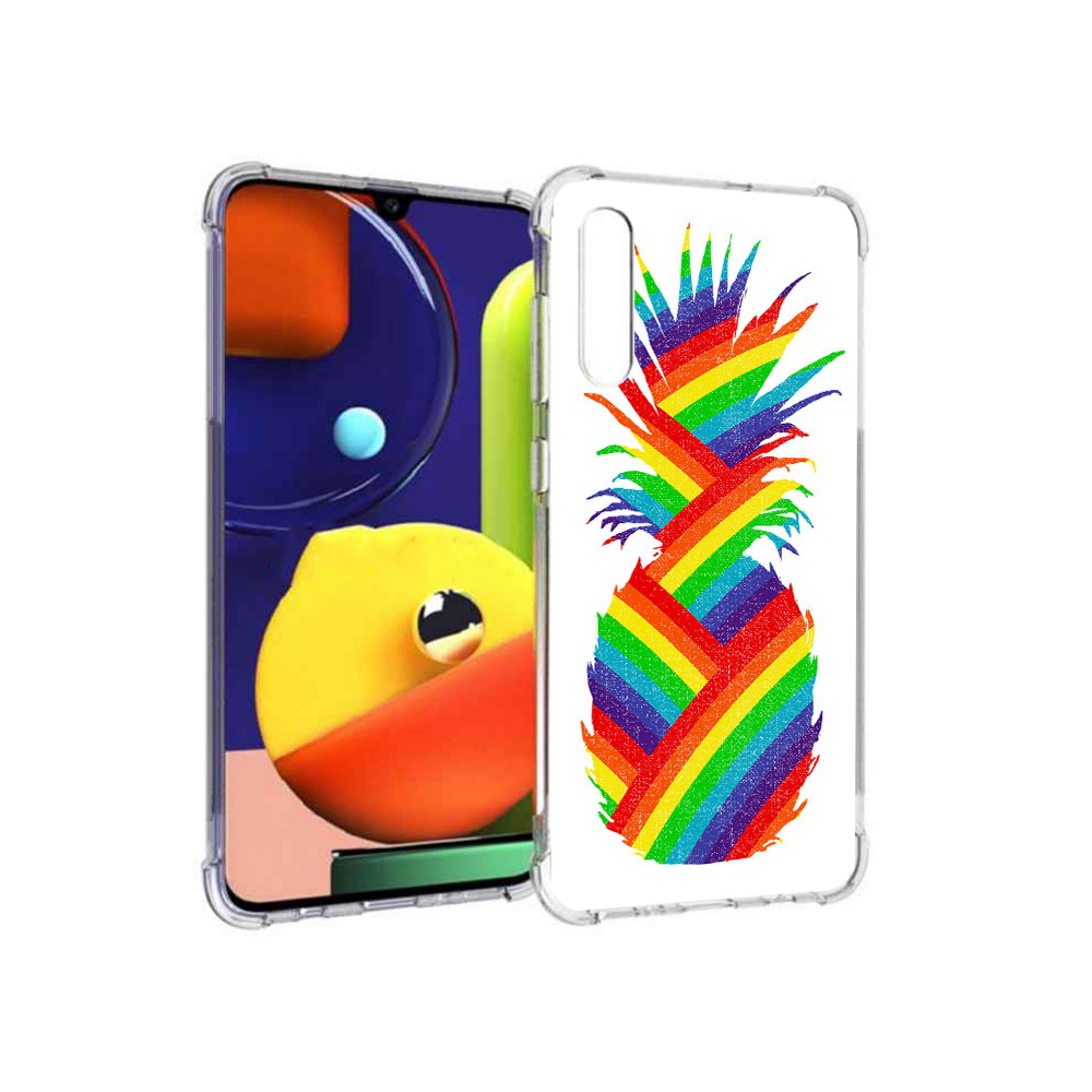 Чехол MyPads Tocco для Samsung Galaxy A70 радужный ананас (PT128584.546.566), Прозрачный, Tocco
Чехол MyPads Tocco для Samsung Galaxy A70 радужный ананас (PT128584.546.566), Прозрачный, Tocco