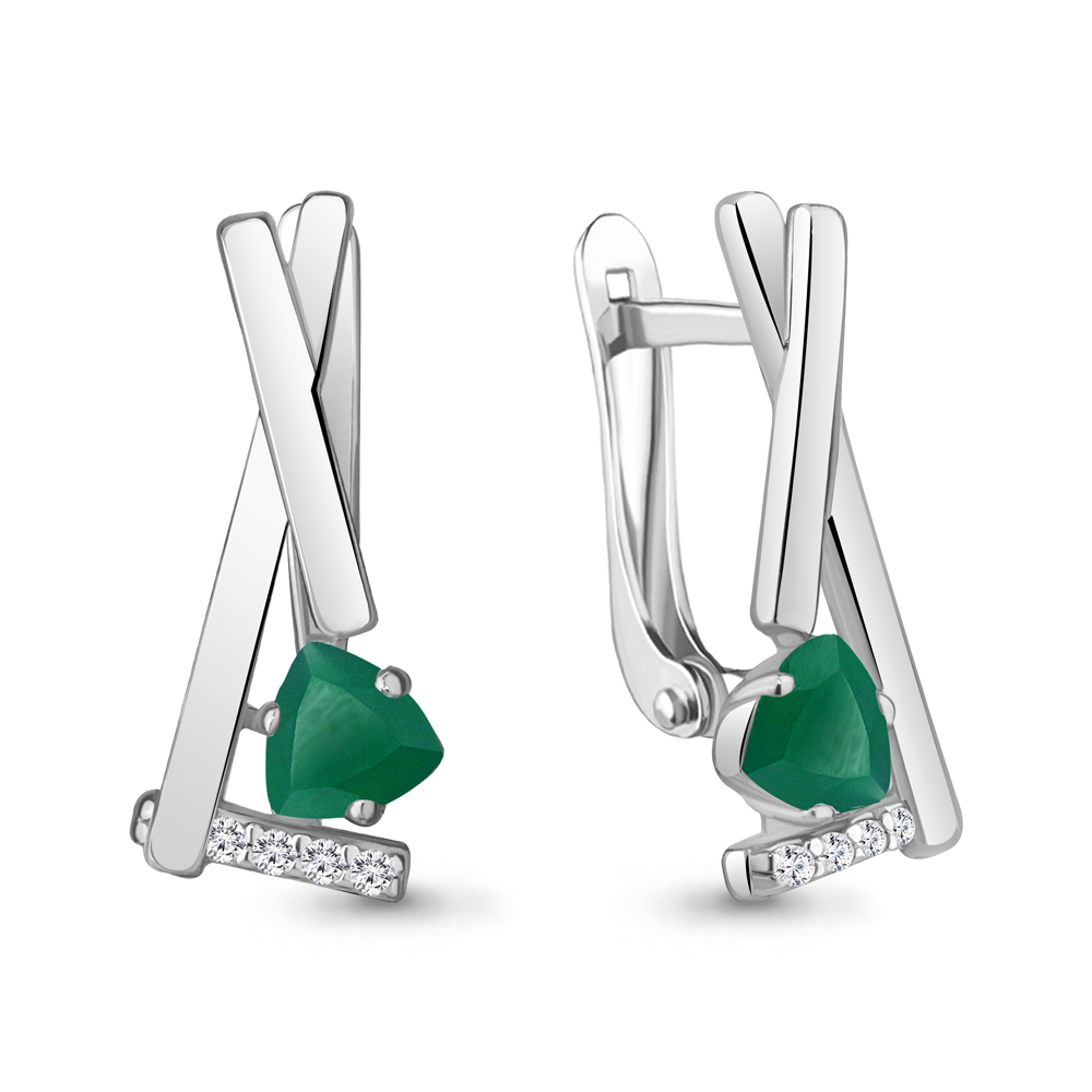 Серьги из серебра с агатом\фианитом Aquamarine Aquamarine 4768609А_925_р, 4768609А_925_р
Серьги из серебра с агатом\фианитом Aquamarine Aquamarine 4768609А_925_р, 4768609А_925_р