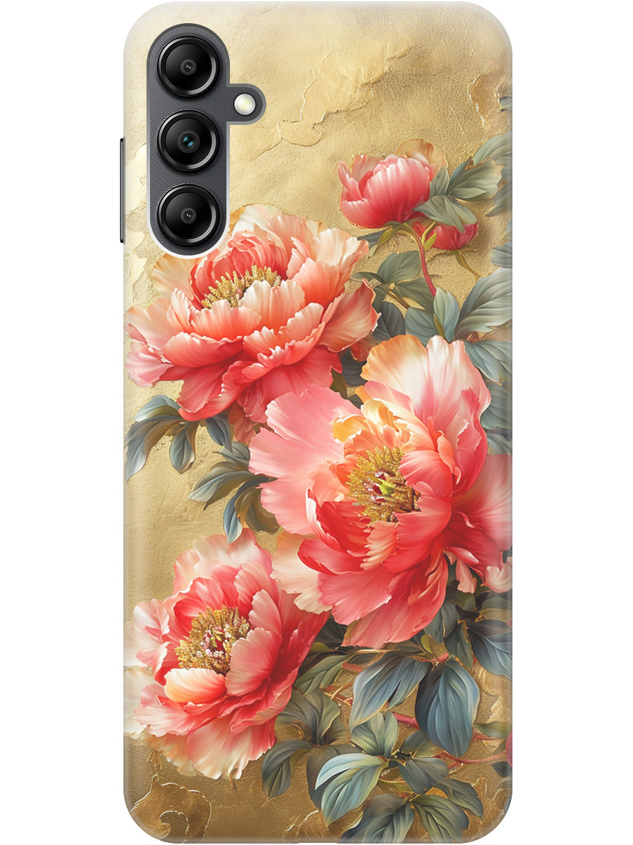 Силиконовый чехол на Samsung Galaxy A14 с принтом "Винтажные пионы", Прозрачный;зеленый;золотистый;красный, 768741423
Силиконовый чехол на Samsung Galaxy A14 с принтом "Винтажные пионы", Прозрачный;зеленый;золотистый;красный, 768741423