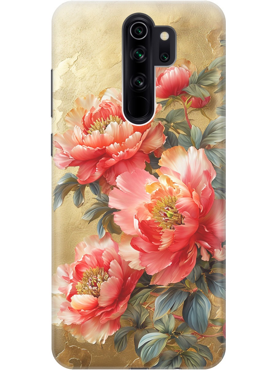 Силиконовый чехол на Xiaomi Redmi Note 8 Pro с принтом "Винтажные пионы", Прозрачный;зеленый;золотистый;красный, 721936323
Силиконовый чехол на Xiaomi Redmi Note 8 Pro с принтом "Винтажные пионы", Прозрачный;зеленый;золотистый;красный, 721936323