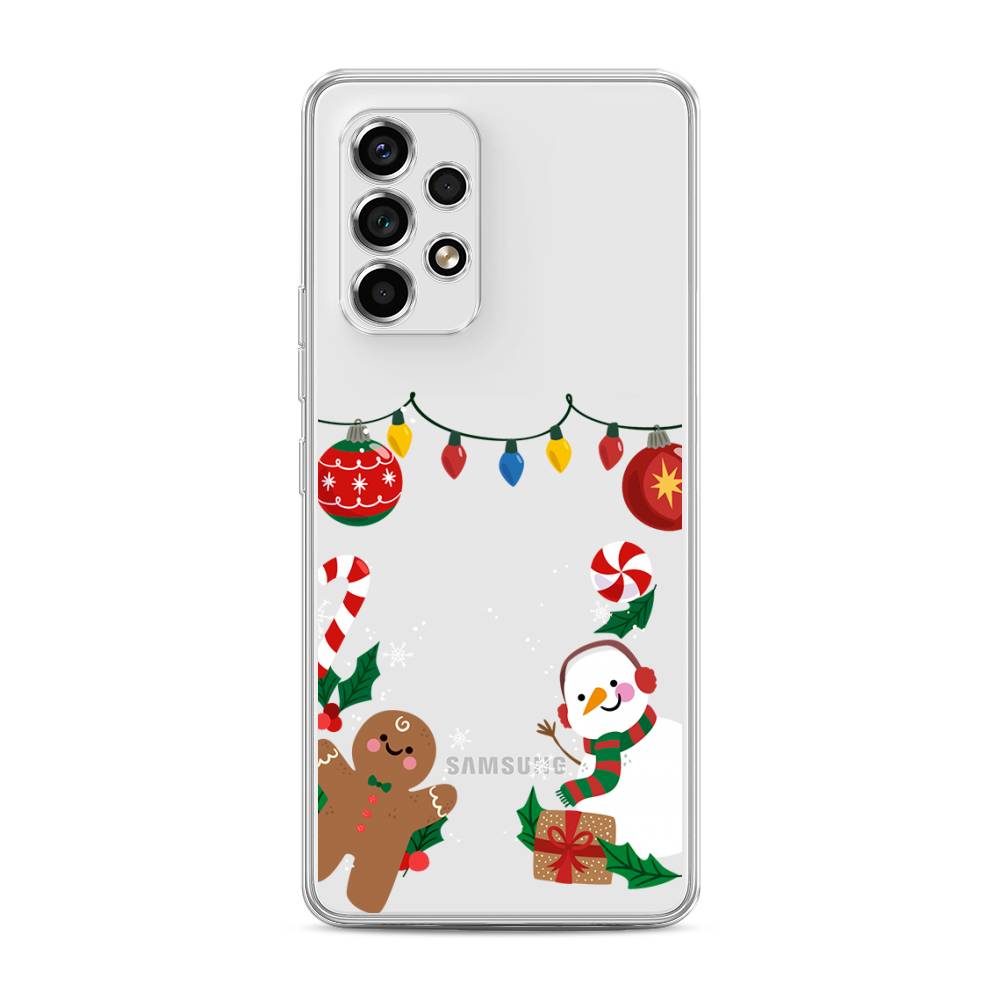Чехол на Samsung Galaxy A53 5G "Новогоднее настроение", Коричневый;красный;зеленый, 2104550-5
Чехол на Samsung Galaxy A53 5G "Новогоднее настроение", Коричневый;красный;зеленый, 2104550-5
