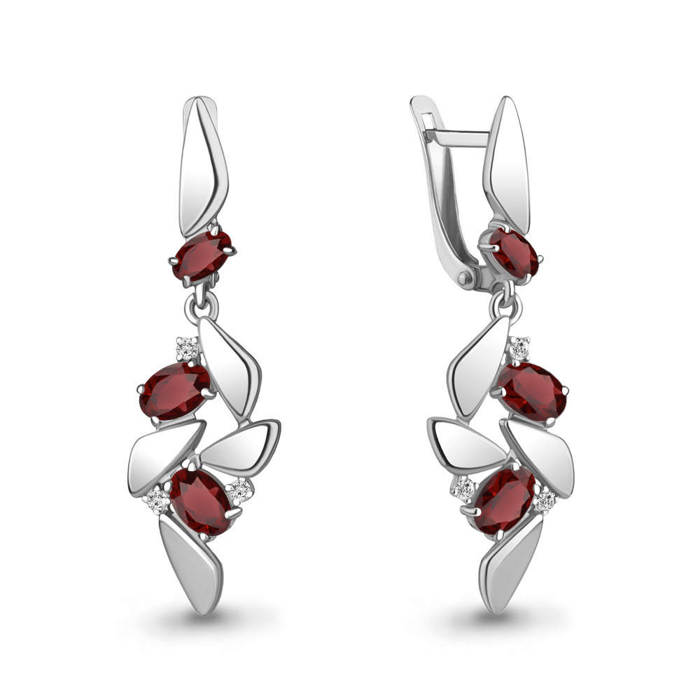 Серьги из серебра с гранатом Aquamarine Aquamarine 4766403А_925_р, 4766403А_925_р
Серьги из серебра с гранатом Aquamarine Aquamarine 4766403А_925_р, 4766403А_925_р