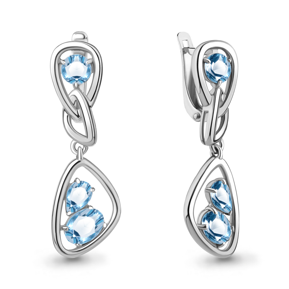 Серьги из серебра с топазом Aquamarine Aquamarine 4766205_925_р, 4766205_925_р
Серьги из серебра с топазом Aquamarine Aquamarine 4766205_925_р, 4766205_925_р