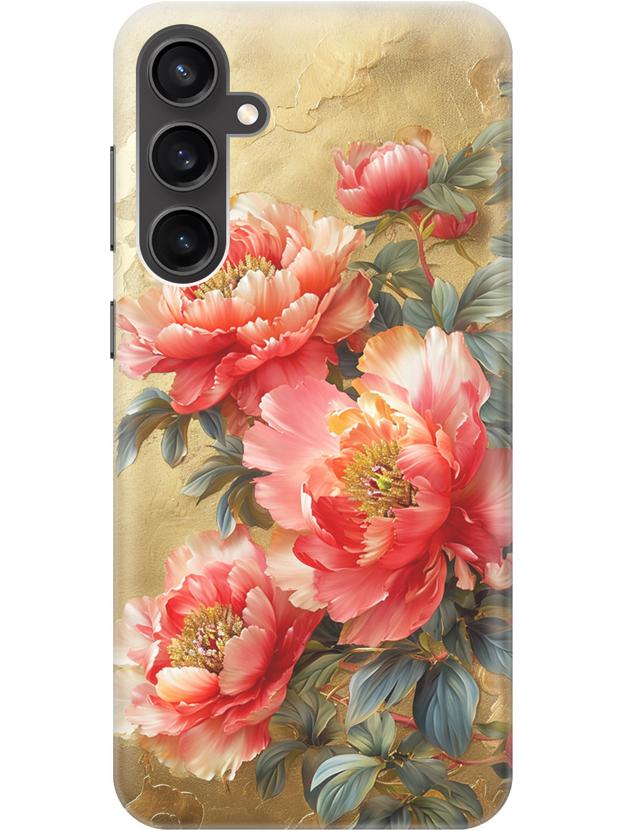 Силиконовый чехол на Samsung Galaxy S23 FE с принтом "Винтажные пионы", Прозрачный;зеленый;золотистый;красный, 776581523
Силиконовый чехол на Samsung Galaxy S23 FE с принтом "Винтажные пионы", Прозрачный;зеленый;золотистый;красный, 776581523