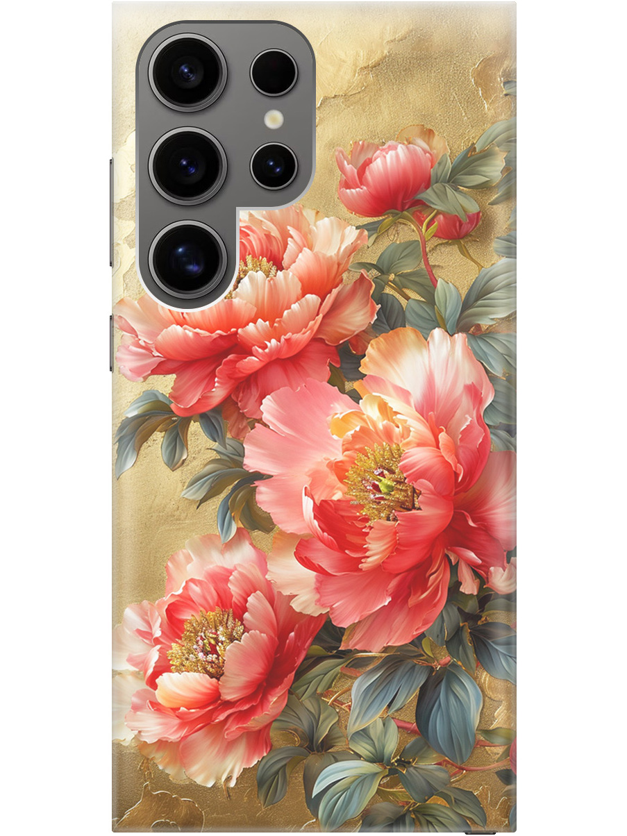Силиконовый чехол на Samsung Galaxy S24 Ultra с принтом "Винтажные пионы", Прозрачный;зеленый;золотистый;красный, 779823523
Силиконовый чехол на Samsung Galaxy S24 Ultra с принтом "Винтажные пионы", Прозрачный;зеленый;золотистый;красный, 779823523