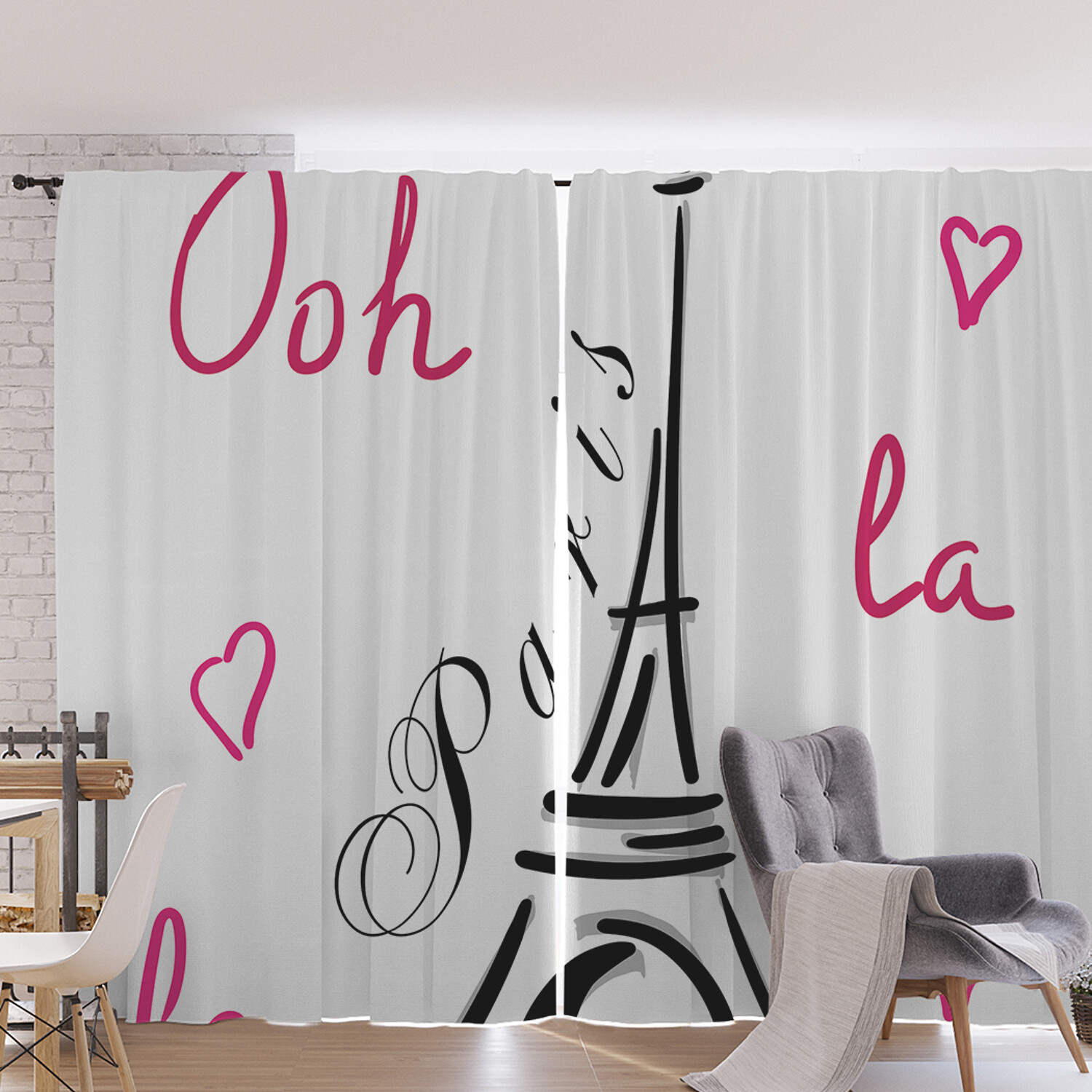 Шторы под лён JoyArty "Романтический Париж", серия Oxford DeLux, 340х265 см, Романтический Париж
Шторы под лён JoyArty "Романтический Париж", серия Oxford DeLux, 340х265 см, Романтический Париж