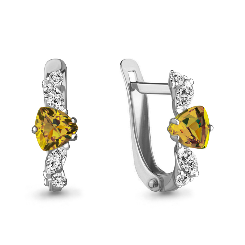 Серьги из серебра с цитрином\фианитом Aquamarine Aquamarine 4762306А_925_р, 4762306А_925_р
Серьги из серебра с цитрином\фианитом Aquamarine Aquamarine 4762306А_925_р, 4762306А_925_р