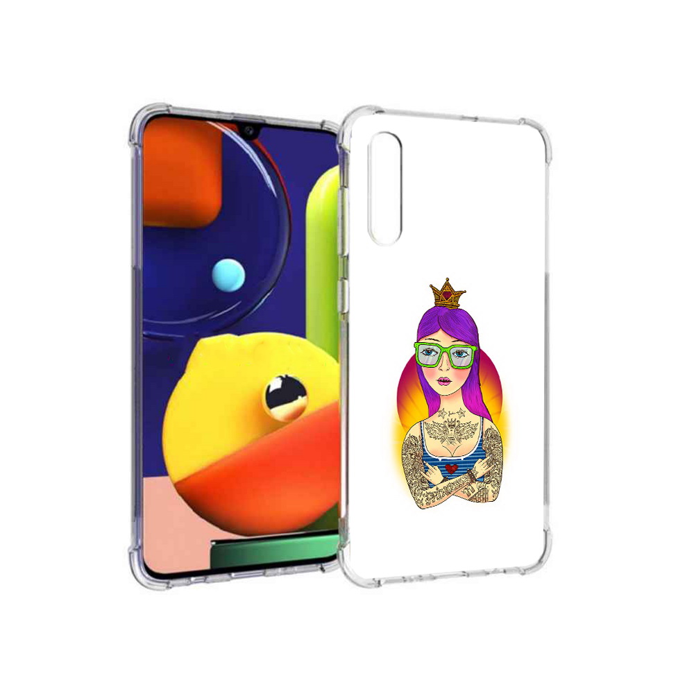 Чехол MyPads Tocco для Samsung Galaxy A70 девушка в татуировках с короной, Прозрачный, Tocco
Чехол MyPads Tocco для Samsung Galaxy A70 девушка в татуировках с короной, Прозрачный, Tocco