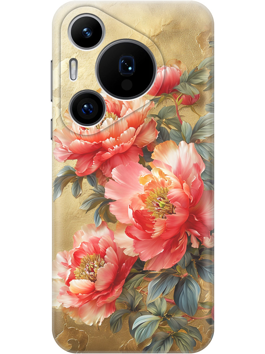Силиконовый чехол на Huawei Pura 70 Pro / 70 Pro+ с принтом "Винтажные пионы", Прозрачный;зеленый;золотистый;красный, 782625223
Силиконовый чехол на Huawei Pura 70 Pro / 70 Pro+ с принтом "Винтажные пионы", Прозрачный;зеленый;золотистый;красный, 782625223