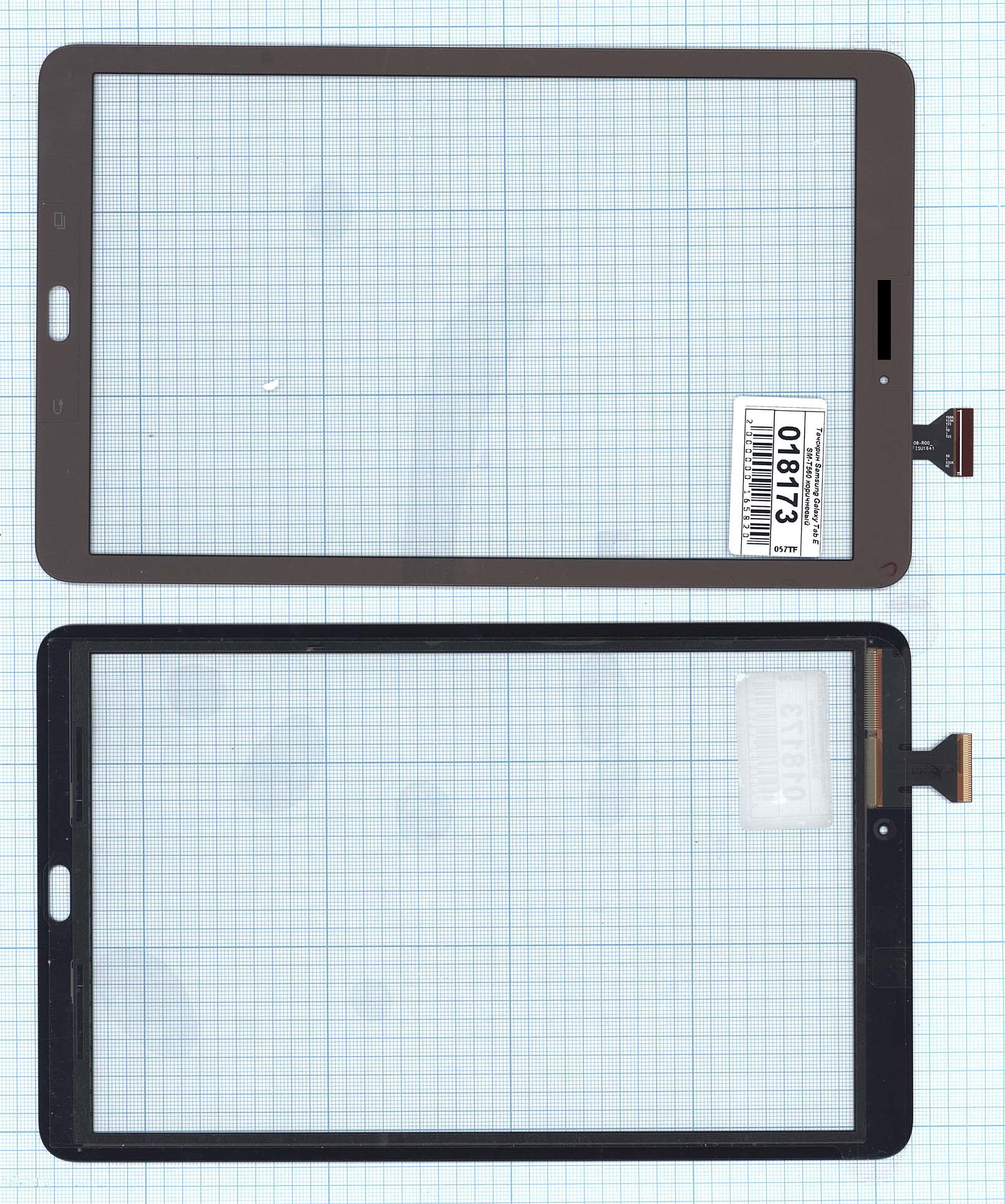 Тачскрин OEM для Samsung Galaxy Tab E SM-T560 (100118173V), для Samsung Galaxy Tab E SM-T560 коричневое
Тачскрин OEM для Samsung Galaxy Tab E SM-T560 (100118173V), для Samsung Galaxy Tab E SM-T560 коричневое