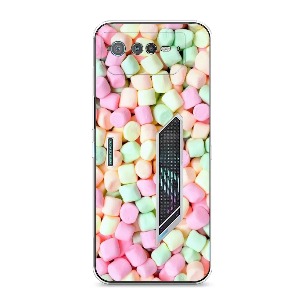Силиконовый чехол Awog "Marshmallows" для Asus ROG Phone 6, Разноцветный;прозрачный, 44650-10
Силиконовый чехол Awog "Marshmallows" для Asus ROG Phone 6, Разноцветный;прозрачный, 44650-10