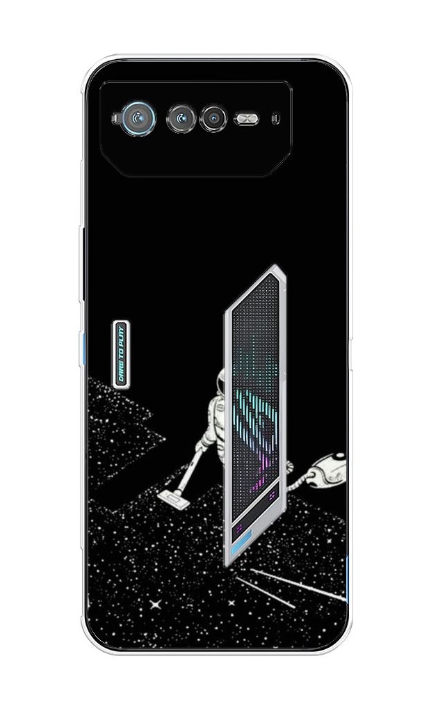 Силиконовый чехол Awog "Космонавт с пылесосом" для Asus ROG Phone 6, Разноцветный;прозрачный, 44650-4
Силиконовый чехол Awog "Космонавт с пылесосом" для Asus ROG Phone 6, Разноцветный;прозрачный, 44650-4